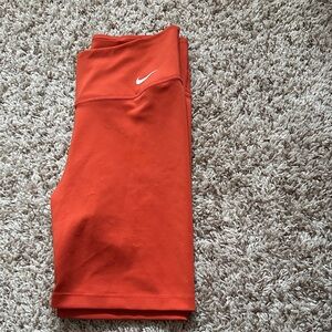Nike Vibrant Orange Workout Leggings